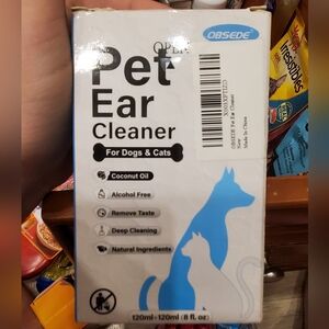 OBSEDE Pet Ear Cleaner for Dogs & Cats